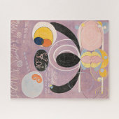 Hilma af Klint, de tien grootste nr6, Abstracte ku Legpuzzel (Horizontaal)