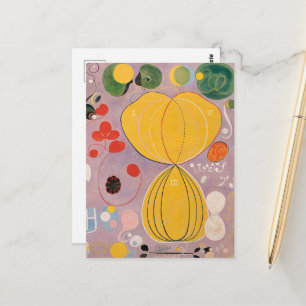 Hilma af Klint, de tien grootste nr7, Abstracte ku Briefkaart