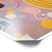Hilma af Klint, de tien grootste nr7, Abstracte ku Foto Afdruk (Hoek)