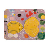 Hilma af Klint, de tien grootste nr7, Abstracte ku Magneet (Horizontaal)