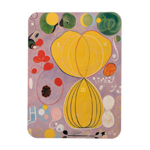 Hilma af Klint, de tien grootste nr7, Abstracte ku Magneet
