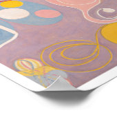 Hilma af Klint, de tien grootste nr7, Abstracte ku Poster (Hoek)