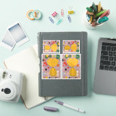 Hilma af Klint, de tien grootste nr7, Abstracte ku Sticker (iPad Cover)