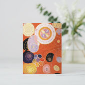 Hilma af Klint - De tien grootste, nr.4 Briefkaart (Staand voorkant)