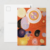 Hilma af Klint - De tien grootste, nr.4 Briefkaart (Voorkant / Achterkant)