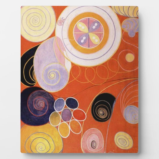 Hilma af Klint - De tien grootste, nr.4 Fotoplaat (Voorkant)