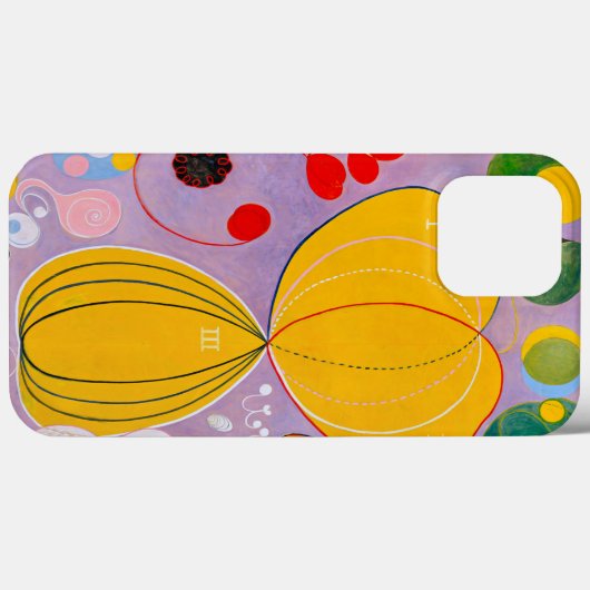 Hilma af Klint - De tien grootste nr. 7 Case-Mate iPhone Case (Achterkant (horizontaal))