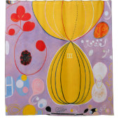 Hilma af Klint - De tien grootste nr. 7 Douchegordijn (Voorkant)
