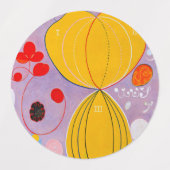 Hilma af Klint - De tien grootste nr. 7 Labels (Design 2)