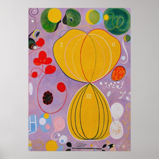 Hilma af Klint - De tien grootste nr. 7 Poster (Voorkant)