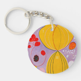 Hilma af Klint - De tien grootste nr. 7 Sleutelhanger