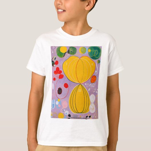 Hilma af Klint - De tien grootste nr. 7 T-shirt (Voorkant)