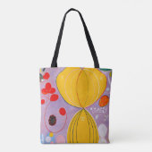 Hilma af Klint - De tien grootste nr. 7 Tote Bag (Achterkant)