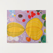 Hilma af Klint - De tien grootste nr. 7 Wandkleed (Voorkant (horizontaal))