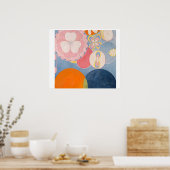 Hilma af Klint de Tien grootste Poster (Keuken)