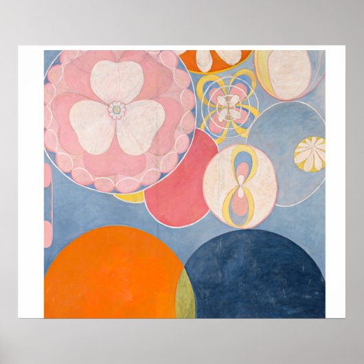 Hilma af Klint de Tien grootste Poster (Voorkant)