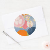 Hilma af Klint de Tien grootste Ronde Sticker (Envelop)