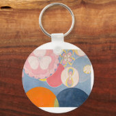 Hilma af Klint de Tien grootste Sleutelhanger (Voorkant)