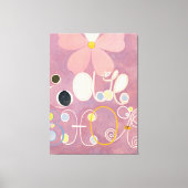 Hilma af Klint - De Tien Grootsten, Nr. 5, Volwass Canvas Afdruk (Voorkant)