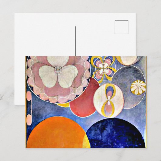 Hilma af Klint - De Tio Storsta, Barnaal dern Briefkaart (Voorkant / Achterkant)