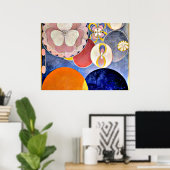Hilma af Klint - De Tio Storsta, Barnaal tern Poster (Thuiskantoor)