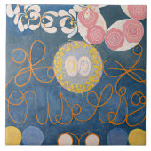 Hilma Af Klint de Tio Strsta No 1 Barnaldern Tegeltje (Voorkant)