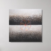 Hilma af Klint, De zwaan nr.10, Abstracte kunst Canvas Afdruk (Voorkant)