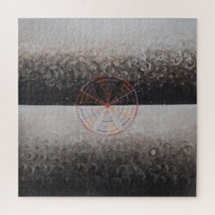 Hilma af Klint, De zwaan nr.10, Abstracte kunst Legpuzzel