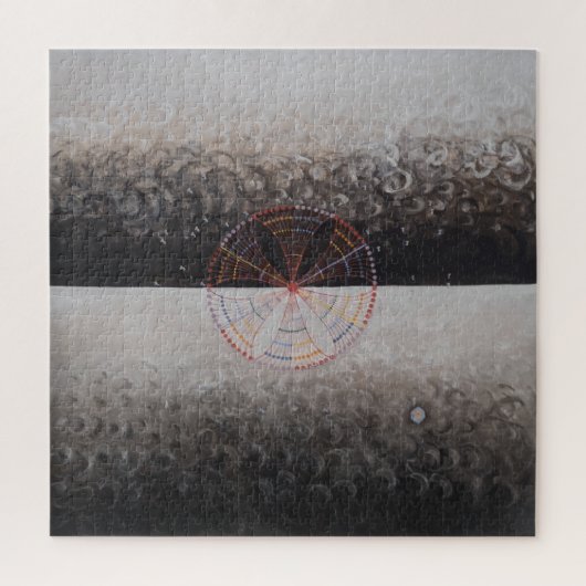 Hilma af Klint, De zwaan nr.10, Abstracte kunst Legpuzzel (Verticaal)