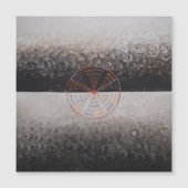 Hilma af Klint, De zwaan nr.10, Abstracte kunst Magnetische Uitnodiging (Voorkant)