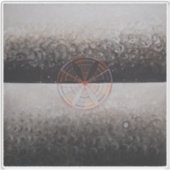 Hilma af Klint, De zwaan nr.10, Abstracte kunst Sticker (Voorkant)