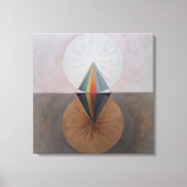 Hilma af Klint, De zwaan nr. 12, Abstracte kunst Canvas Afdruk (Voorkant)