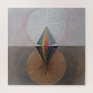 Hilma af Klint, De zwaan nr. 12, Abstracte kunst Legpuzzel