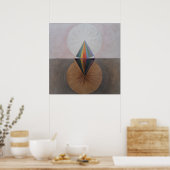 Hilma Af Klint, De Zwaan nr. 12, Abstracte Kunst Poster (Keuken)