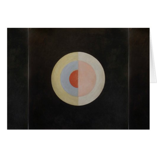 Hilma af Klint, De zwaan nr.16, Abstracte kunst (Voorkant Horizontaal)