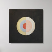 Hilma af Klint, De zwaan nr.16, Abstracte kunst Canvas Afdruk (Voorkant)