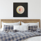 Hilma af Klint, De zwaan nr.16, Abstracte kunst Canvas Afdruk (Insitu (Slaapkamer))