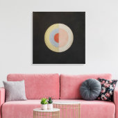 Hilma af Klint, De zwaan nr.16, Abstracte kunst Canvas Afdruk (Insitu (Woonkamer))