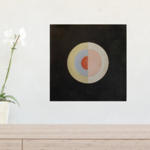 Hilma af Klint, De zwaan nr.16, Abstracte kunst Folie Afdrukken