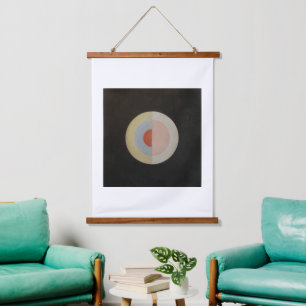 Hilma af Klint, De zwaan nr.16, Abstracte kunst Hangend Wandkleed