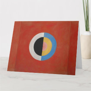 Hilma af Klint, De zwaan nr. 17, Abstracte kunst Kaart