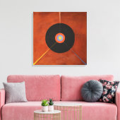 Hilma af Klint, De zwaan nr. 18, Abstracte kunst Canvas Afdruk (Insitu (Woonkamer))