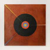 Hilma af Klint, De zwaan nr. 18, Abstracte kunst Legpuzzel (Horizontaal)