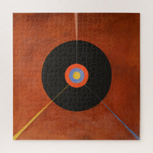 Hilma af Klint, De zwaan nr. 18, Abstracte kunst Legpuzzel