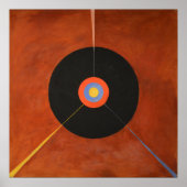 Hilma Af Klint, De Zwaan nr.18, Abstracte Kunst Poster (Voorkant)