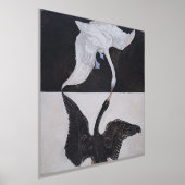 Hilma af Klint, De zwaan nr. 1, Abstracte kunst Folie Afdrukken (Laagn)