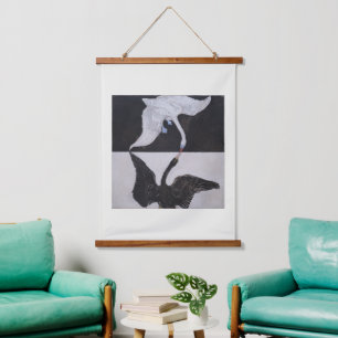 Hilma af Klint, De zwaan nr. 1, Abstracte kunst Hangend Wandkleed