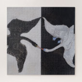 Hilma af Klint, De zwaan nr. 1, Abstracte kunst Legpuzzel (Horizontaal)