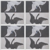 Hilma af Klint, De zwaan nr. 1, Abstracte kunst Sticker (Voorkant)