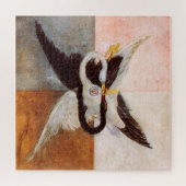 Hilma af Klint, De zwaan nr.24, Abstracte kunst Legpuzzel (Horizontaal)